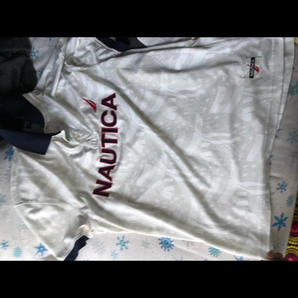 Nautica U.S. Flag polo